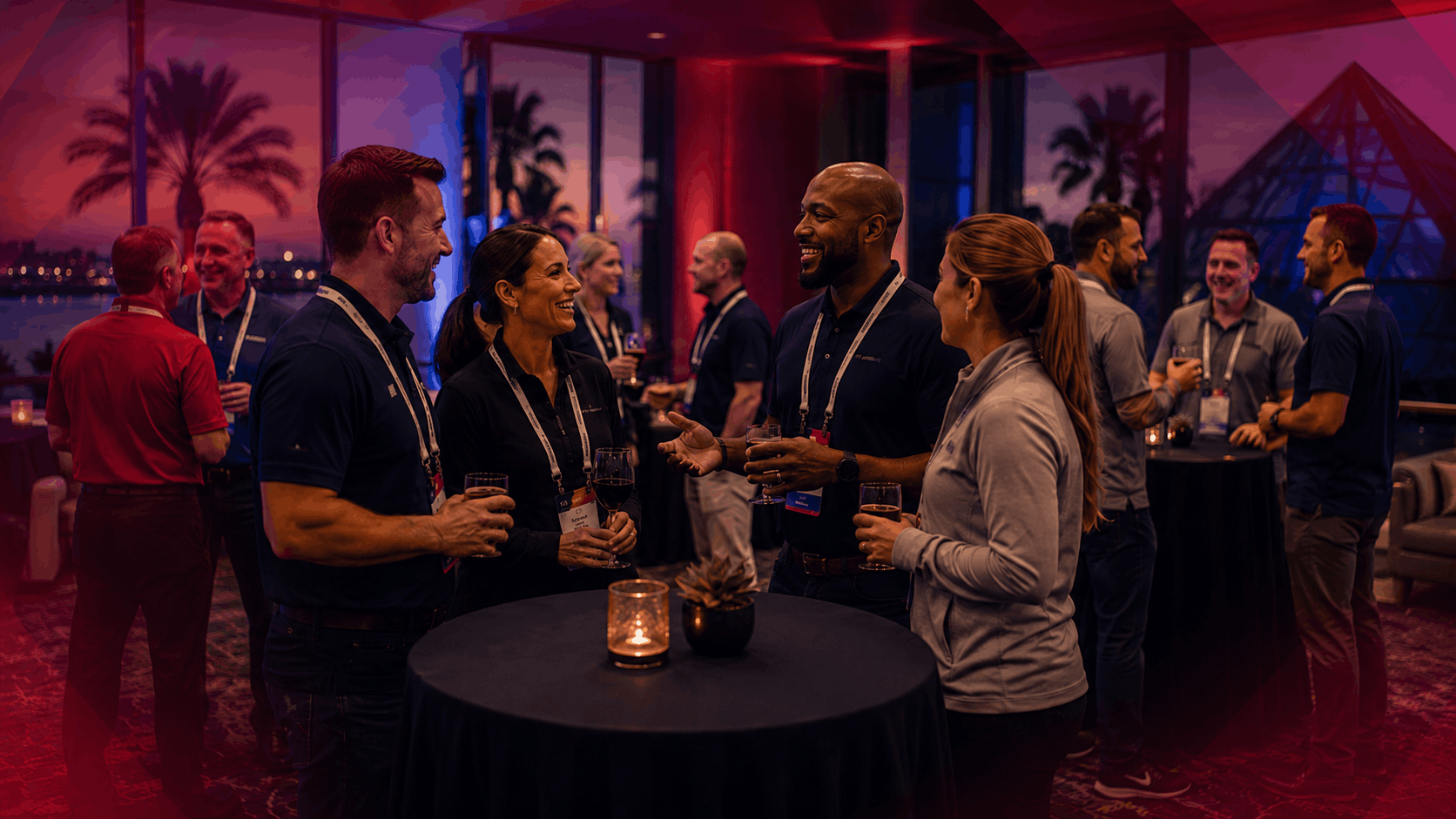 Networking at TASCO Convention